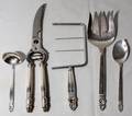 091100 INTERNATIONAL ROYAL DANISH STERLING CARVING PCS