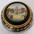 111078 ITALIAN MICRO MOSAIC  ENAMEL PATCH BOX DIA 2