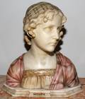 091082 PROF GIUSEPPE BESSI ITALIAN MARBLE BUST