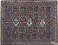 Malayer throw rug ca 1920