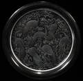 111127 LALIQUE GLASS CHARGER DIA 15