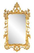 English George III Style Giltwood Mirror