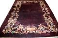071131 CHINESE FLORAL RUG C 1940 11 5 X 9 0