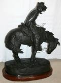 070069 AFTER FREDRICK REMINGTON BRONZE SCULPTURE