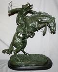 070067 AFTER FREDRICK REMINGTON BRONZE SCULPTURE