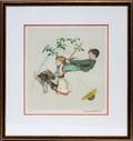 120088 NORMAN ROCKWELL COLOR LITHOGRAPH ARTIST PROOF