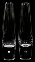 100068 STEUBEN BUD VASES PAIR H 8 14 EA