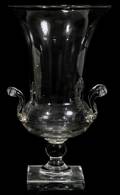 100062 STEUBEN CRYSTAL URN H 10 12 DIA 6