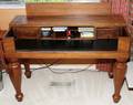 071181 VICTORIAN ROSEWOOD SPINET DESK 19TH C H 31