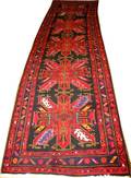 120126 KAZAK PATTERN WOOL RUNNER 3 9 X 14 2