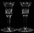 111230 WATERFORD LISMORE CRYSTAL CANDLESTICKS