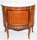 100101 FRENCH BRONZE ORMOLU AND MARBLE CONSOLE TABLE