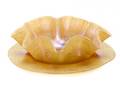 LC Tiffany Favrile Ruffled Bowl  Underplate