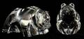 091191STEUBEN AND BACCARAT CRYSTAL POLAR BEARS