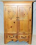 120203 MILLING ROAD FOR BAKER KNOTTY PINE ARMOIRE