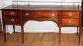 102128 KINDEL SHERATON STYLE MAHOGANY SIDEBOARD H 35