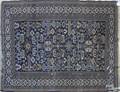 Shirvan throw rug ca 1900