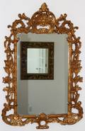 091241 VENETIAN STYLE GILT WOOD MIRROR 48 X 30