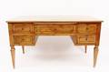 Italian Circassian Walnut Desk