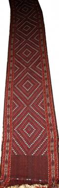 102155 AFGHAN WOOL LARGE TENT BAND 45 8 X 1 10