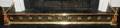 091282 ENGLISH BRASS FIREPLACE FENDER H 11 L 62