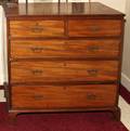 081190 ENGLISH CHEST OF DRAWERS H 40 12