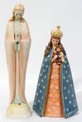 080181 HUMMEL BISQUE FIGURES OF THE MADONNA TWO