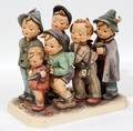 080171 HUMMEL BISQUE FIGURE GROUP ADVENTURE BOUND