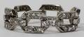 111359 PLATINUM  DIAMOND MOVABLE LINK RING