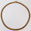 111352 LADYS ITALIAN 14 KT YELLOW GOLD MESH CHOKER