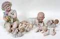 111322 GERMAN BISQUE PIANO BABIES SEVEN H 2 129