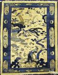 Pair of semiantique Chinese long rugs