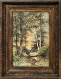 092233 THOMAS G MOSES USA 1856  34 WATERCOLOR