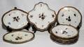 081245 GERMAN DESSERT SERVICE C 1820 9 PCS
