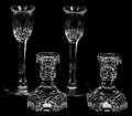 080217 WATERFORD CRYSTAL CANDLESTICKS TWO PAIRS