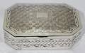 062252 CHECKERED STYLE STERLING BOX H 1 14