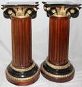 092294 NEOCLASSICAL STYLE WOOD CORINTHIAN COLUMNS