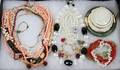 090298 NECKLACE BRACELET  EARRING GROUPING 18 PCS