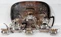 081275 CHELTENHAM  CO ENGLISH ELECTROPLATE SILVER TEA
