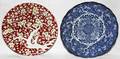 072314 CHINESE PORCELAIN PLATES TWO DIA 8