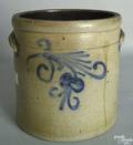 Two gallon stoneware crock