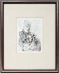 092340 SALVADOR DALI ETCHING 1960S