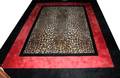 091400 WOOL ANIMAL PRINT RUG 11 3 X 9 2