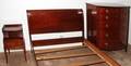 082299 MORGANTOWN MAHOGANY BEDROOM FURNITURE 3 PCS