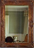 082273 LA BARGE GILT MIRROR H 45 W 33