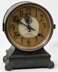 072356 SETH THOMAS BRASS AUTOMATIC EIGHTDAY CLOCK