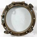090343 BRASS PORTHOLE VINTAGE DIA 15