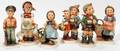 080338 HUMMEL BISQUE FIGURES SIX H 5  6