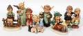 080333 HUMMEL BISQUE FIGURES SIX H 2 12  3 12