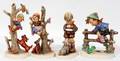080332 HUMMEL BISQUE FIGURES C 19721979 FOUR